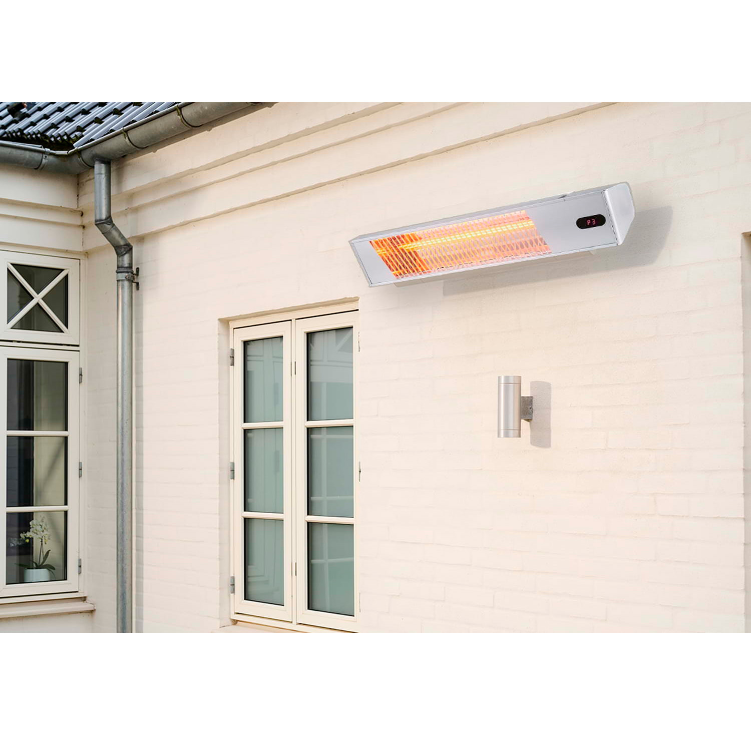 CALDO-IRA-INOX-2000-WIFI-2 - SINED | Pool Showers | Garden Chaise Lounge | Electric Fireplaces | Infrared Heaters