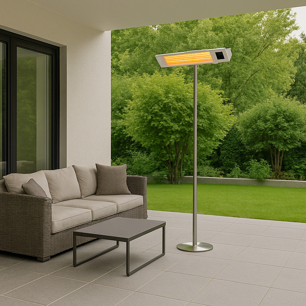 CALDO-IRA-INOX-PALO-WIFI-2 - SINED | Pool Showers | Garden Chaise Lounge | Electric Fireplaces | Infrared Heaters