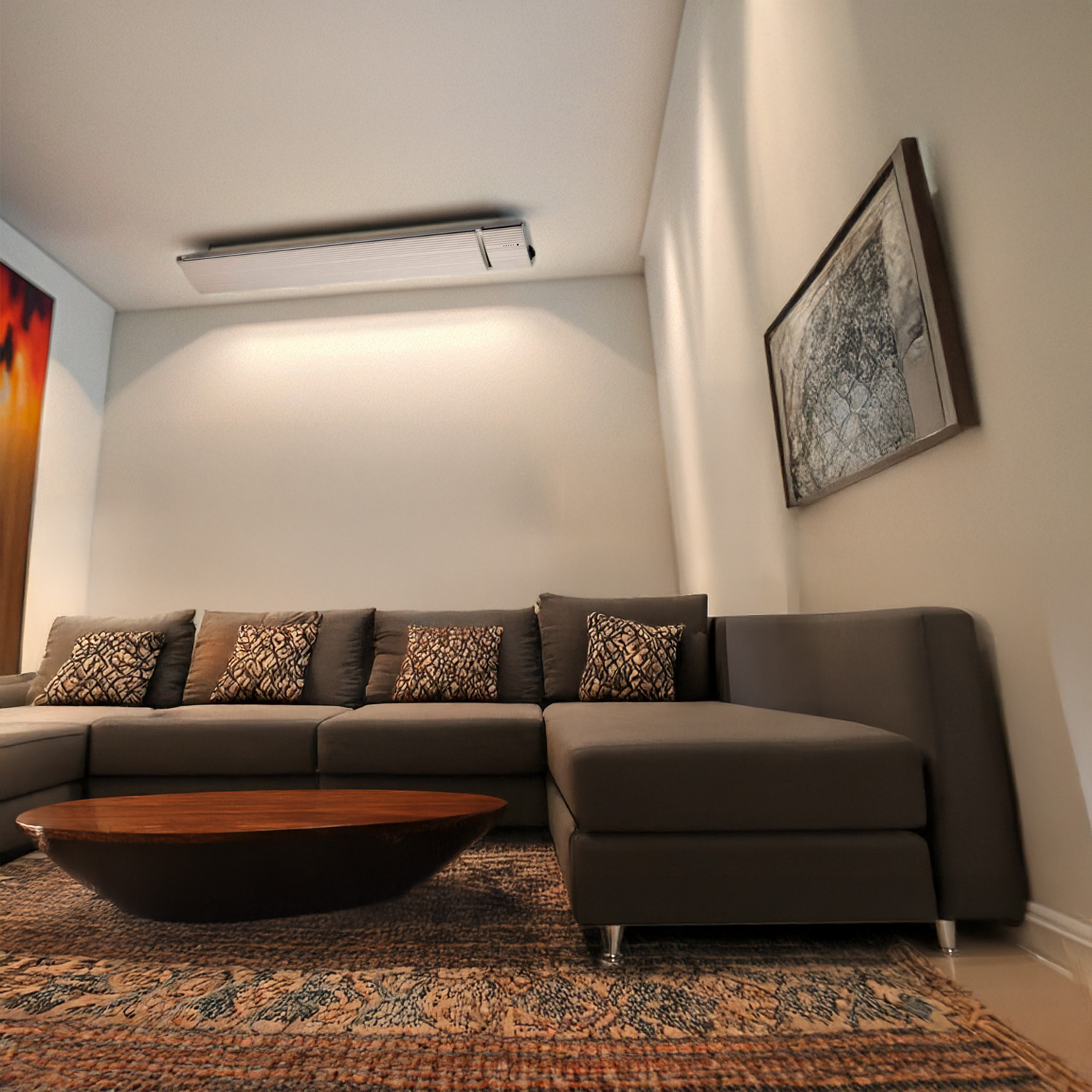 CALORE-BIANCO-2400-7 - SINED | Pool Showers | Garden Chaise Lounge | Electric Fireplaces | Infrared Heaters