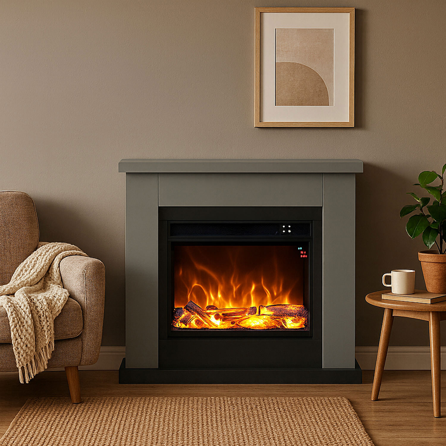 CAMINO-ASCIANO-GRIGIO-4 - SINED | Pool Showers | Garden Chaise Lounge | Electric Fireplaces | Infrared Heaters