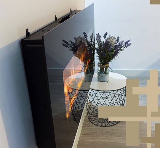 Wall fireplaces
