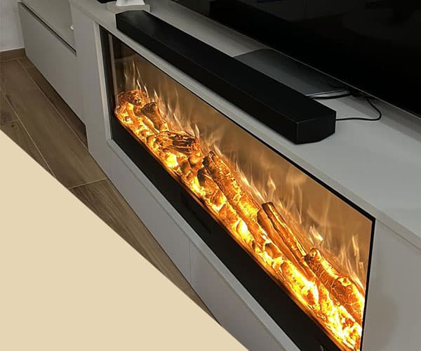 Sined Recessed Electric Fireplaces