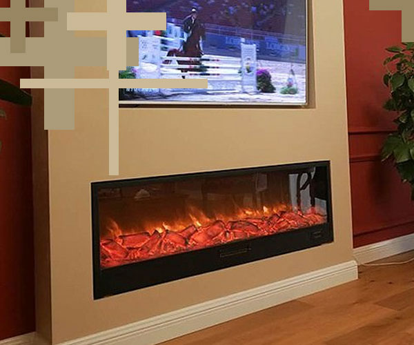 Built-in fireplaces