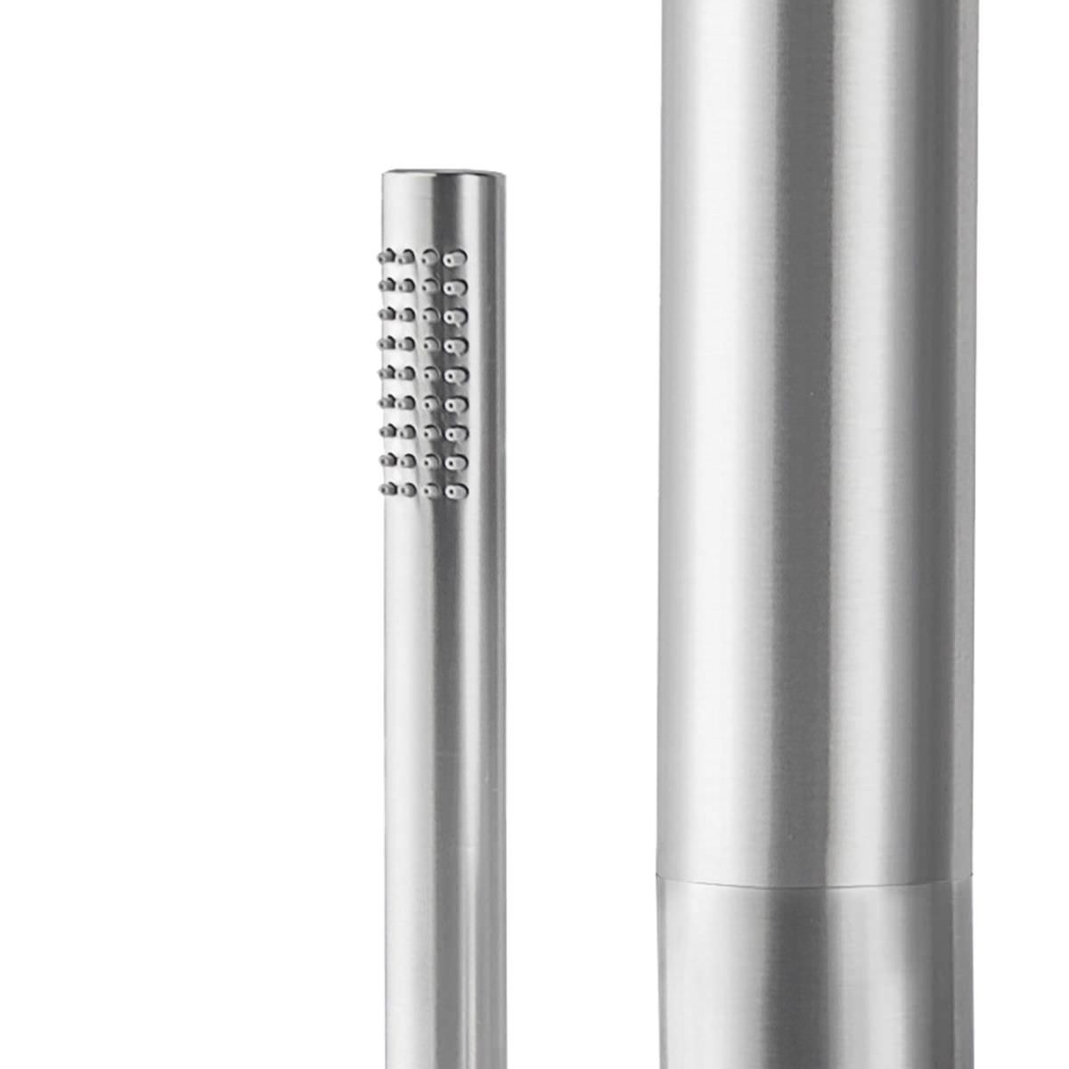 DOCCIA-ARBOREA-INOX-3 - SINED | Pool Showers | Garden Chaise Lounge | Electric Fireplaces | Infrared Heaters