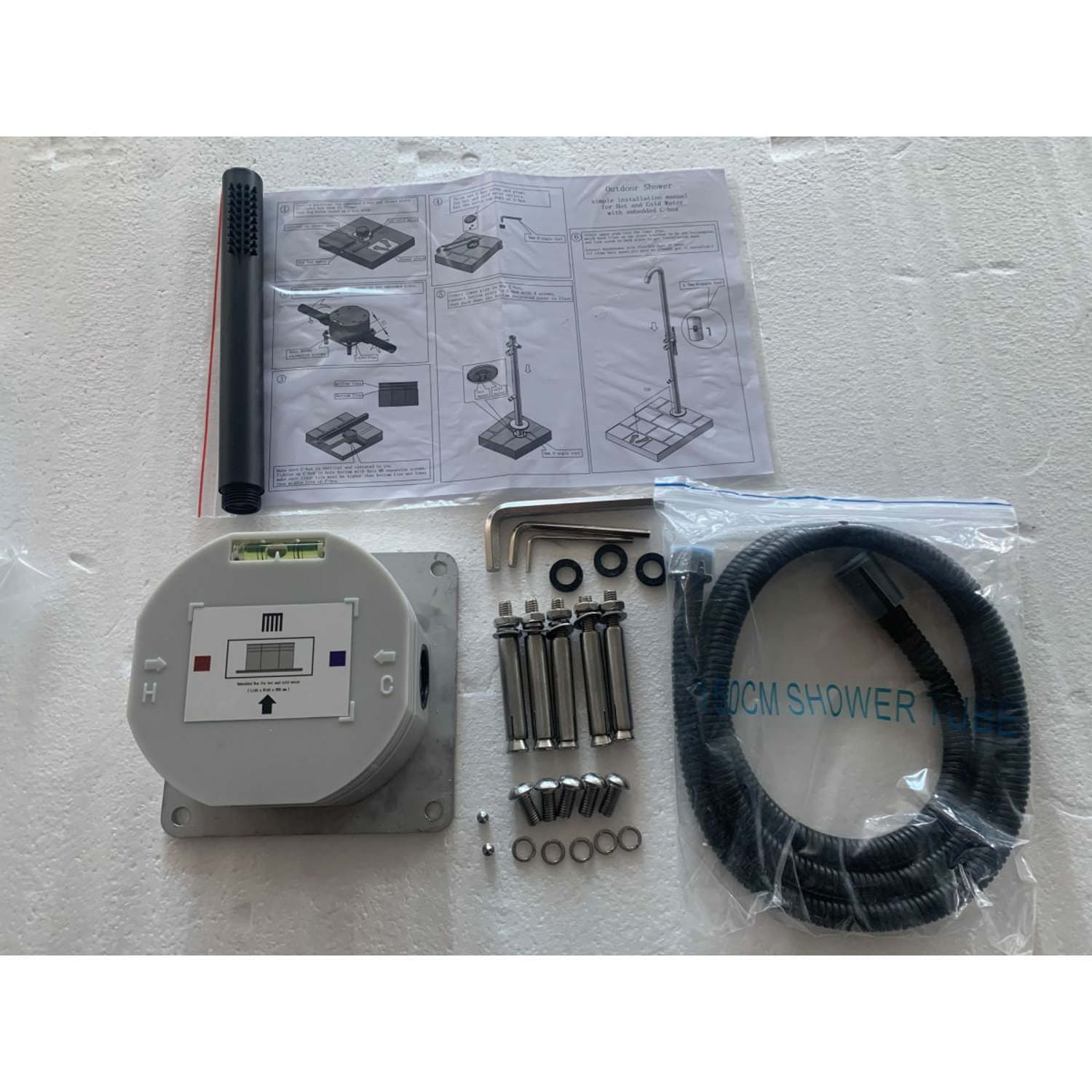 DOCCIA-C-BOX-2 - SINED | Pool Showers | Garden Chaise Lounge | Electric Fireplaces | Infrared Heaters