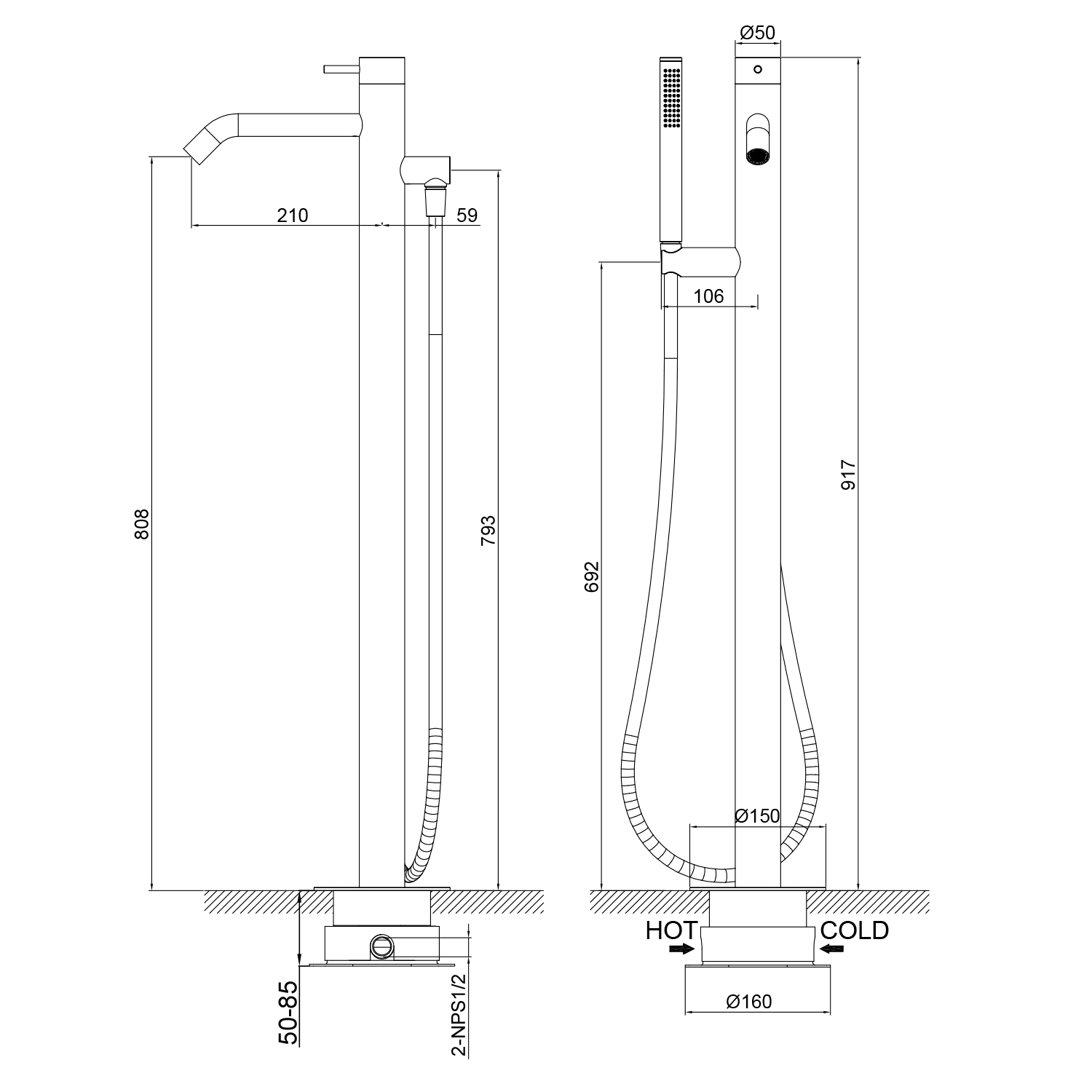 DOCCIA-CARLOFORTE-INOX - SINED | Pool Showers | Garden Chaise Lounge | Electric Fireplaces | Infrared Heaters