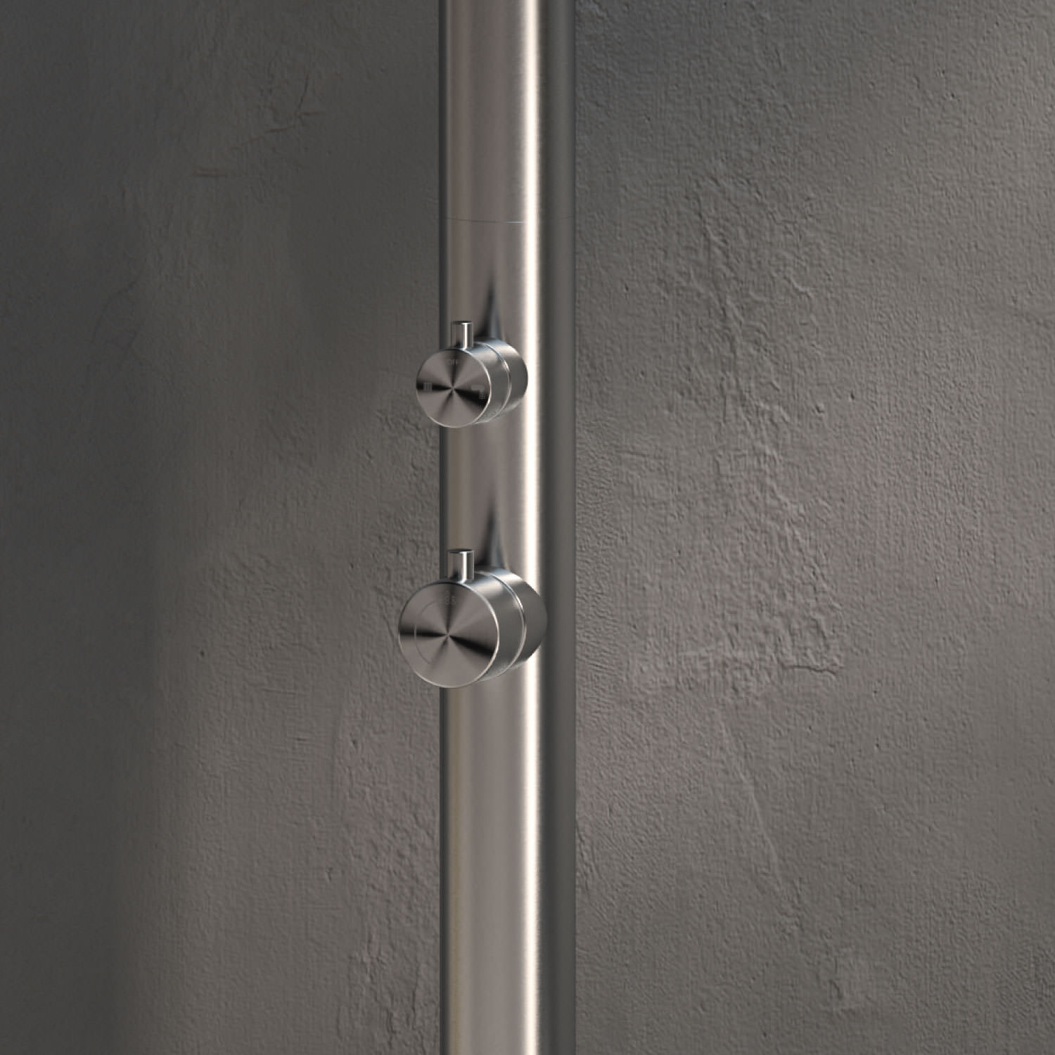 DOCCIA-OLBIA-INOX-2 - SINED | Pool Showers | Garden Chaise Lounge | Electric Fireplaces | Infrared Heaters