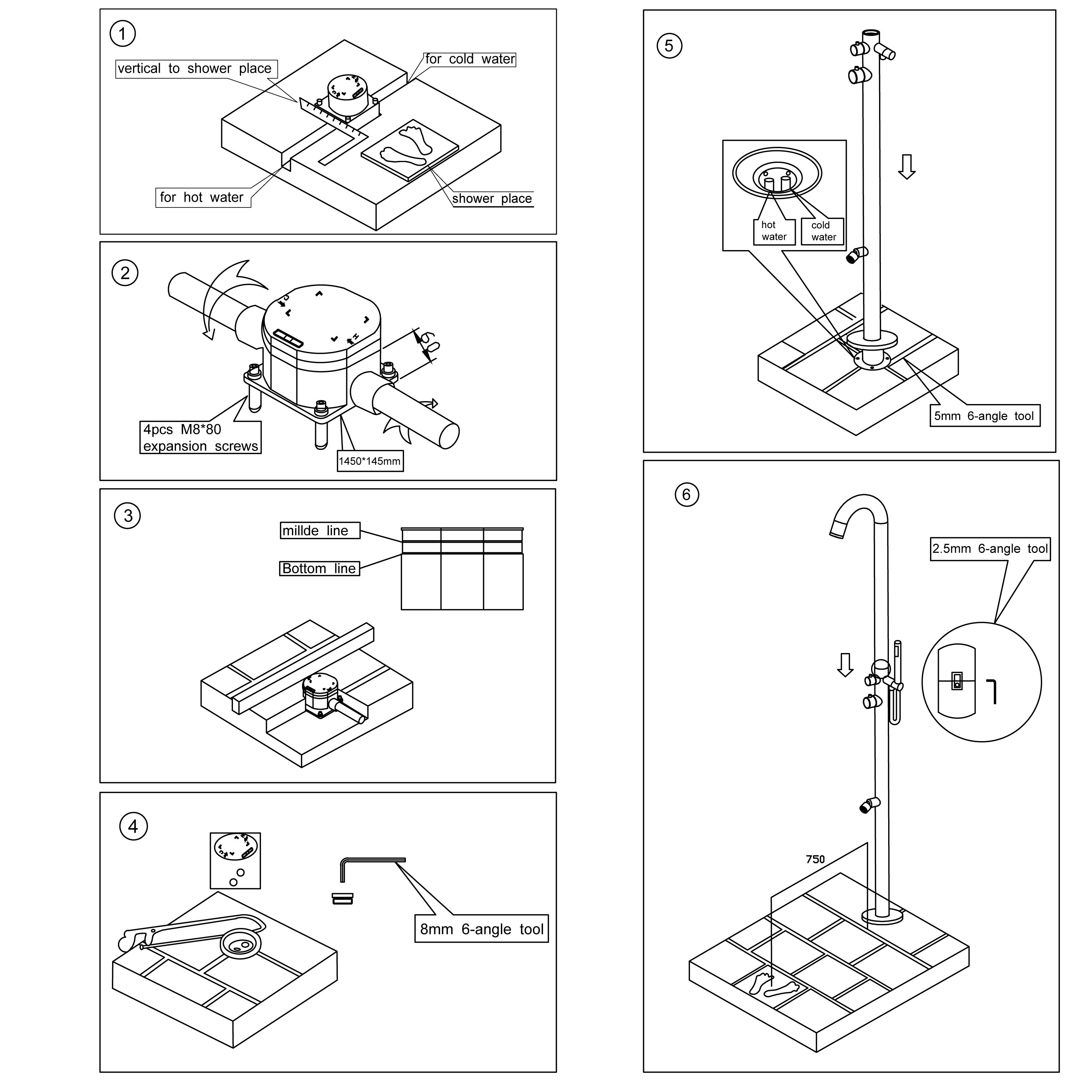 DOCCIA-PULA-NERA-6 - SINED | Pool Showers | Garden Chaise Lounge | Electric Fireplaces | Infrared Heaters