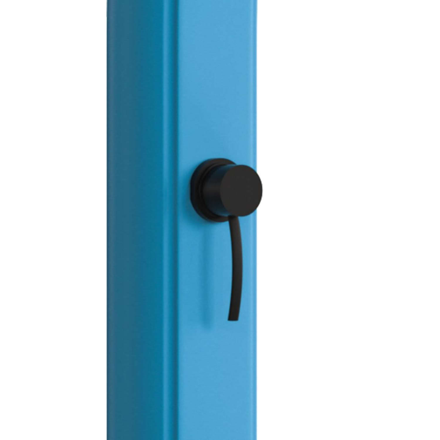 DOCCIA-SOLE-BLU-3 - SINED | Pool Showers | Garden Chaise Lounge | Electric Fireplaces | Infrared Heaters