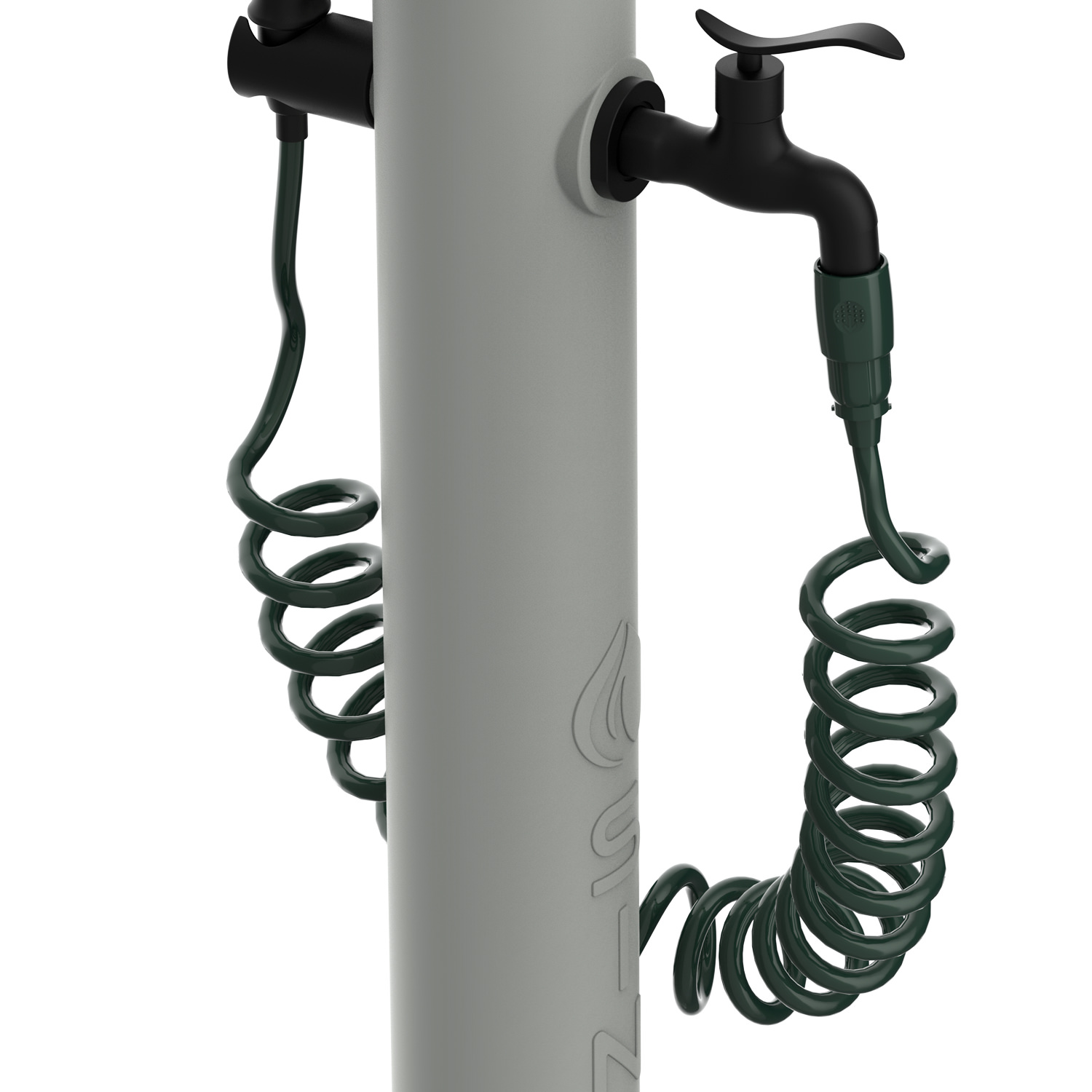 FONTANA-ACQUA-PRO-TORTORA-2 - SINED | Pool Showers | Garden Chaise Lounge | Electric Fireplaces | Infrared Heaters