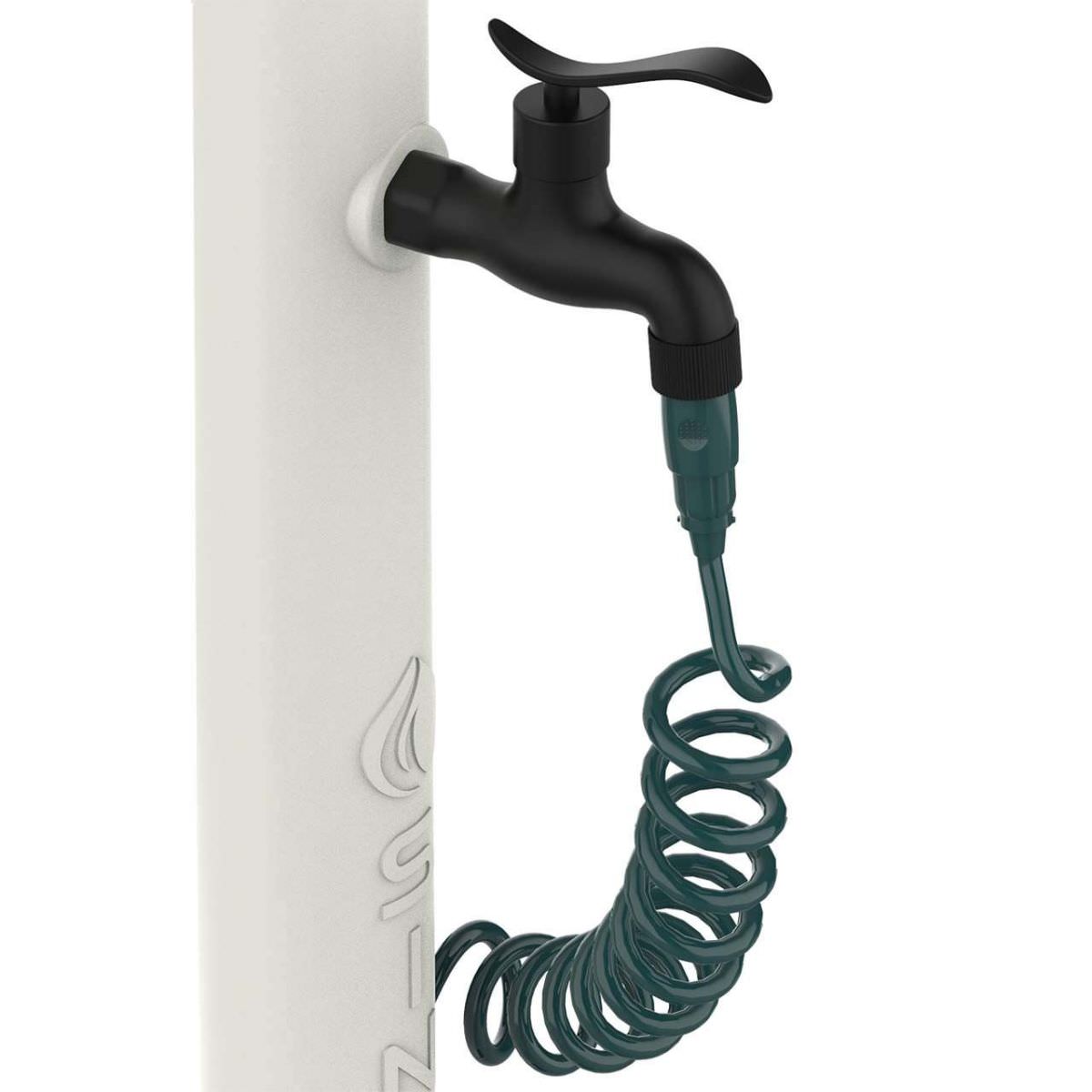 KIT-FONTANA-ACQUA-PRO-BIANCO-2 - SINED | Pool Showers | Garden Chaise Lounge | Electric Fireplaces | Infrared Heaters