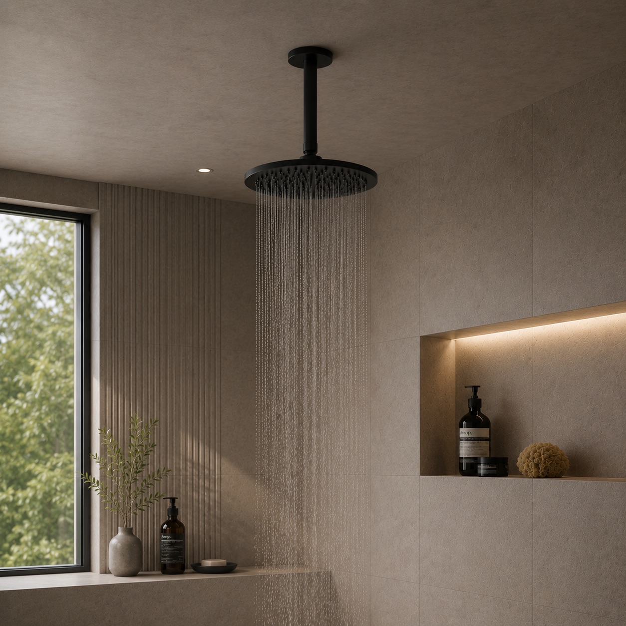 KIT-SOFFITTO-SOFFIONE-LEVANTE-CORTO-25-NERO