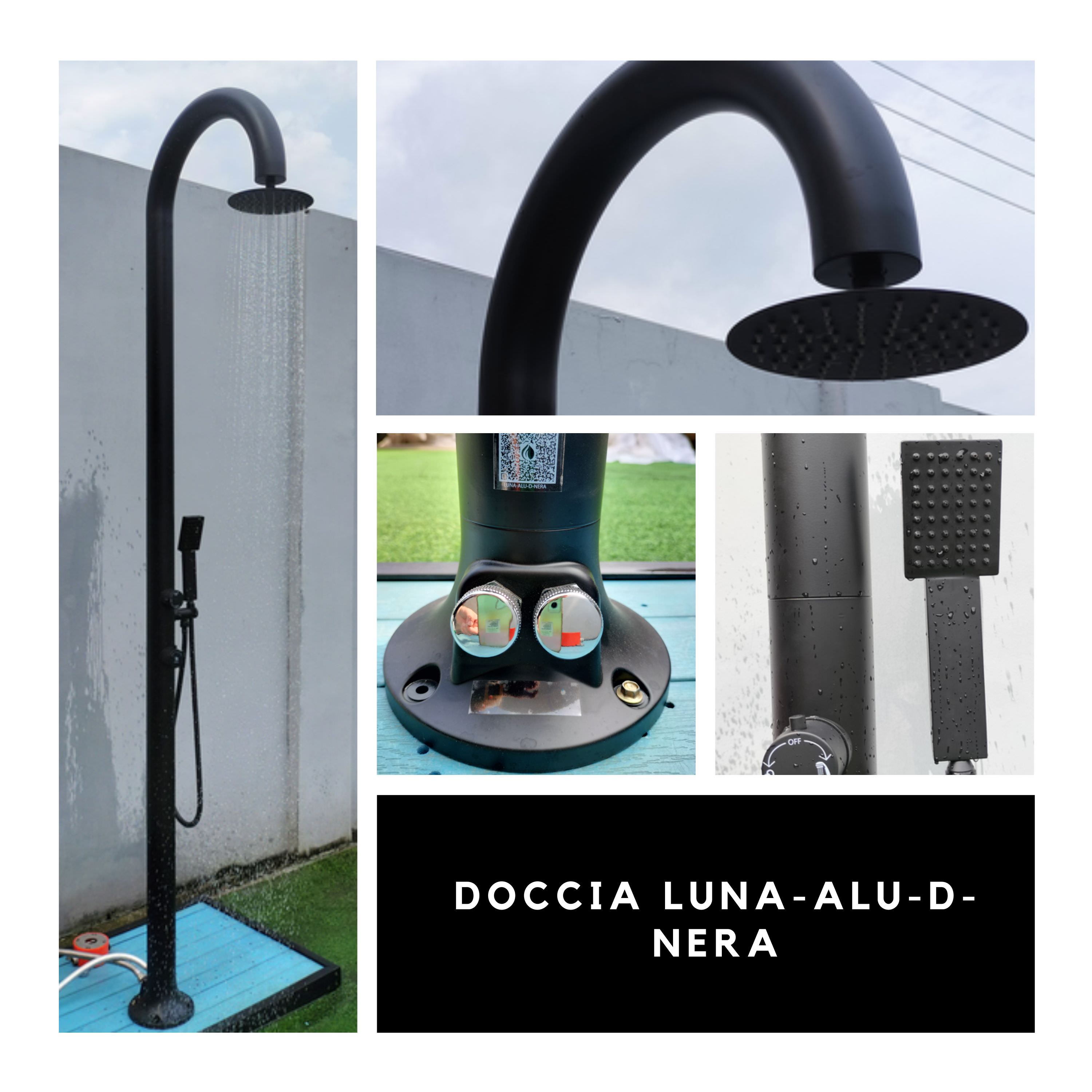 LUNA-ALU-D-NERA-4 - SINED | Pool Showers | Garden Chaise Lounge | Electric Fireplaces | Infrared Heaters