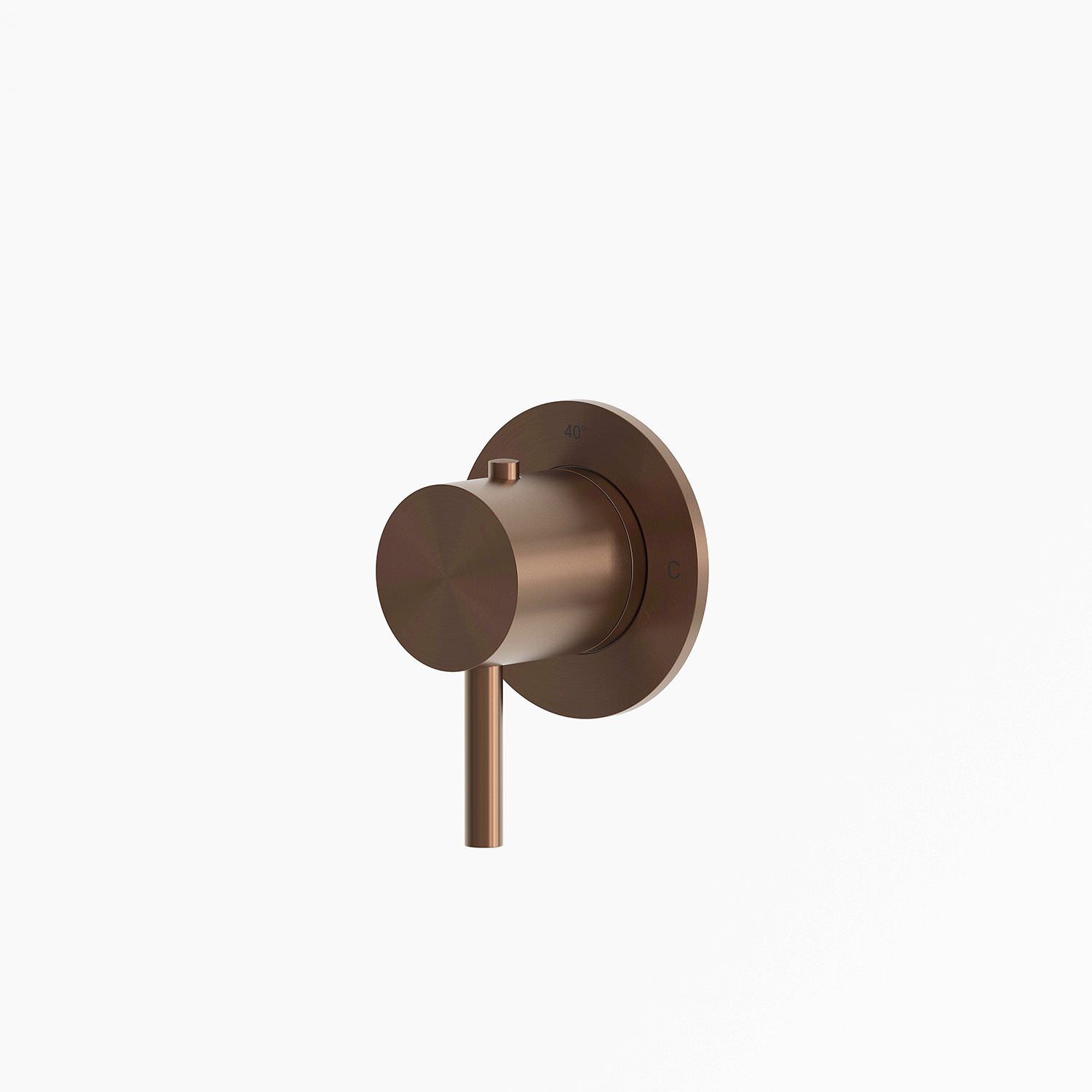 MISCELATORE-MURO-LEVANTE-TERMOSTATICO-ORO-ROSA - Image 2