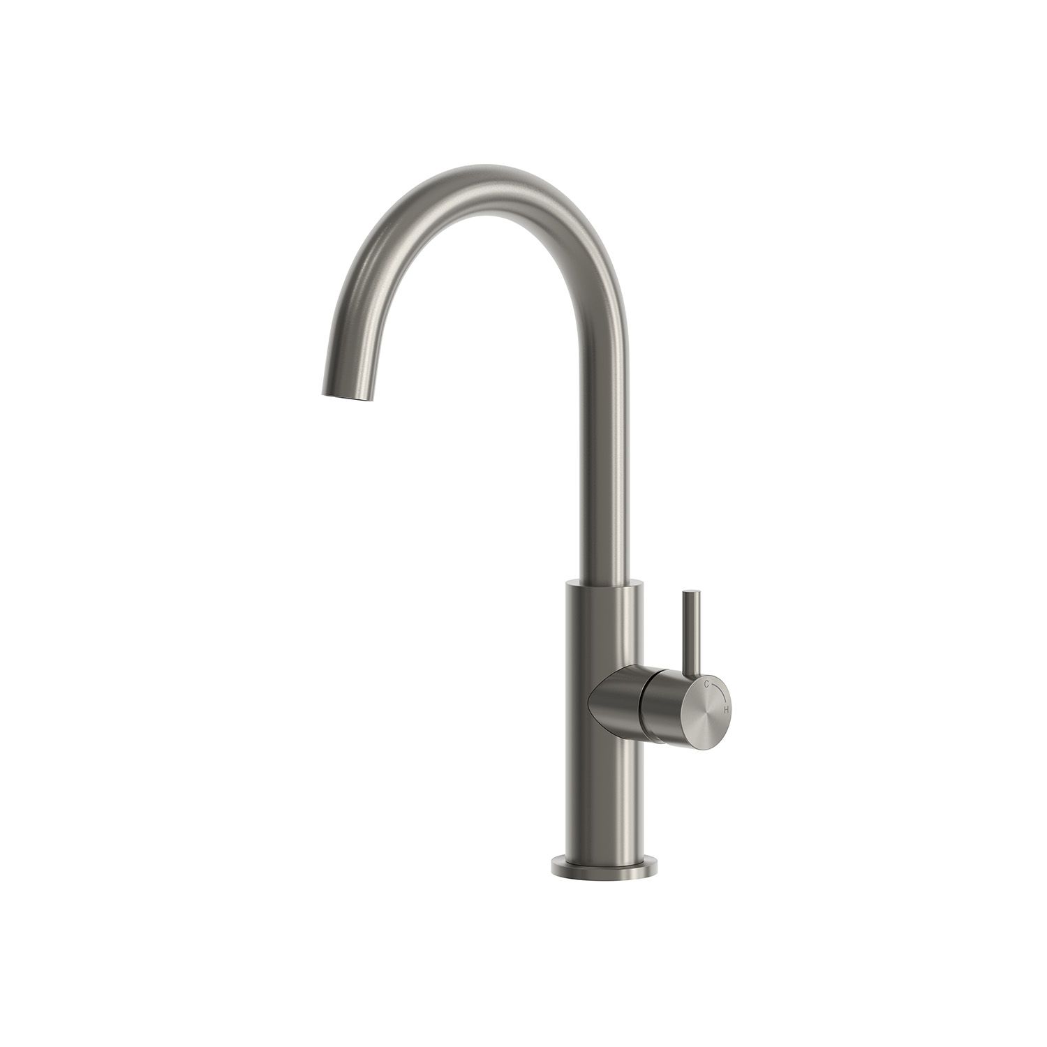 RUBINETTO-LAVELLO-LEVANTE-ALTO-CANNA-FUCILE - Image 2