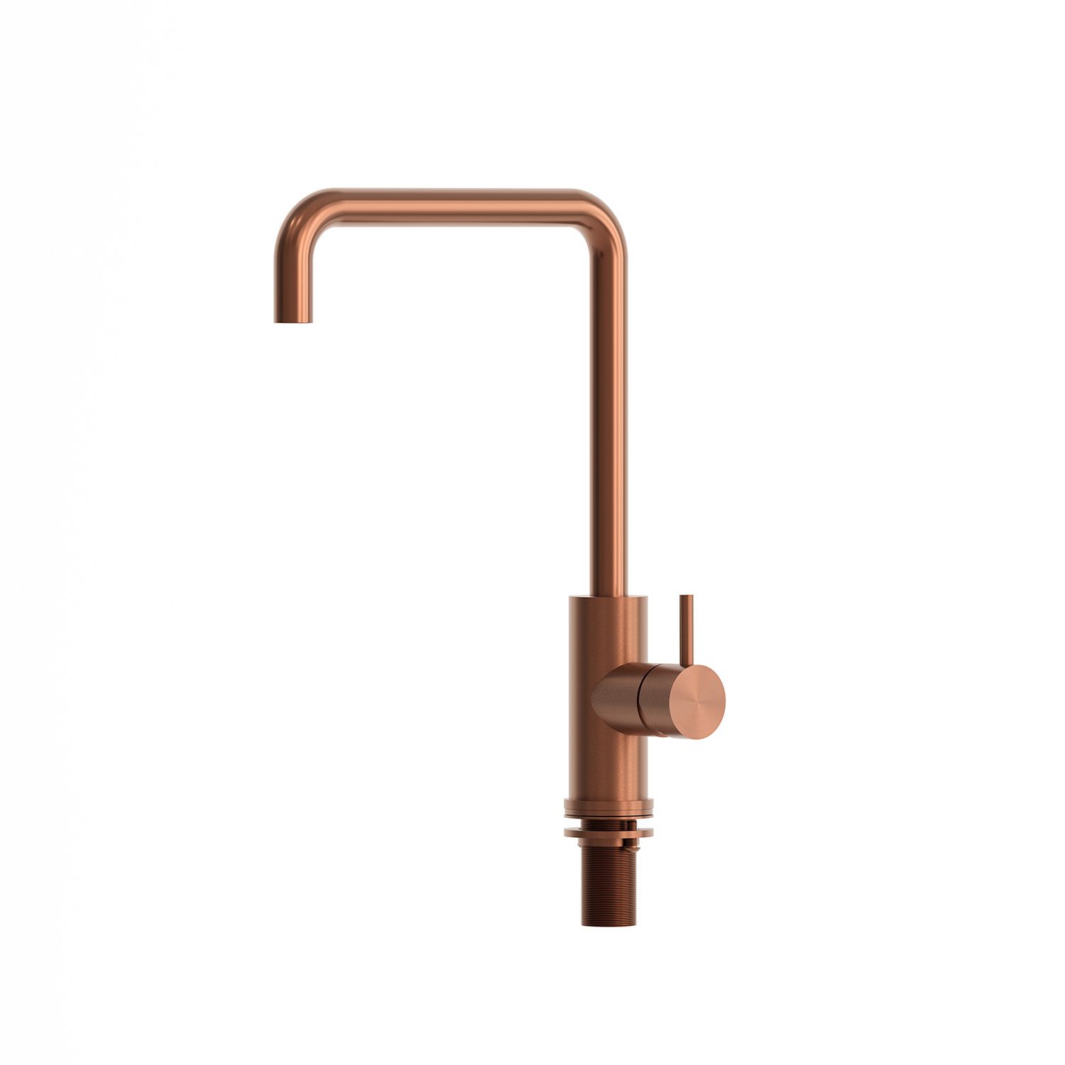 RUBINETTO-LAVELLO-LEVANTE-QUADRO-ORO-ROSA - Image 2