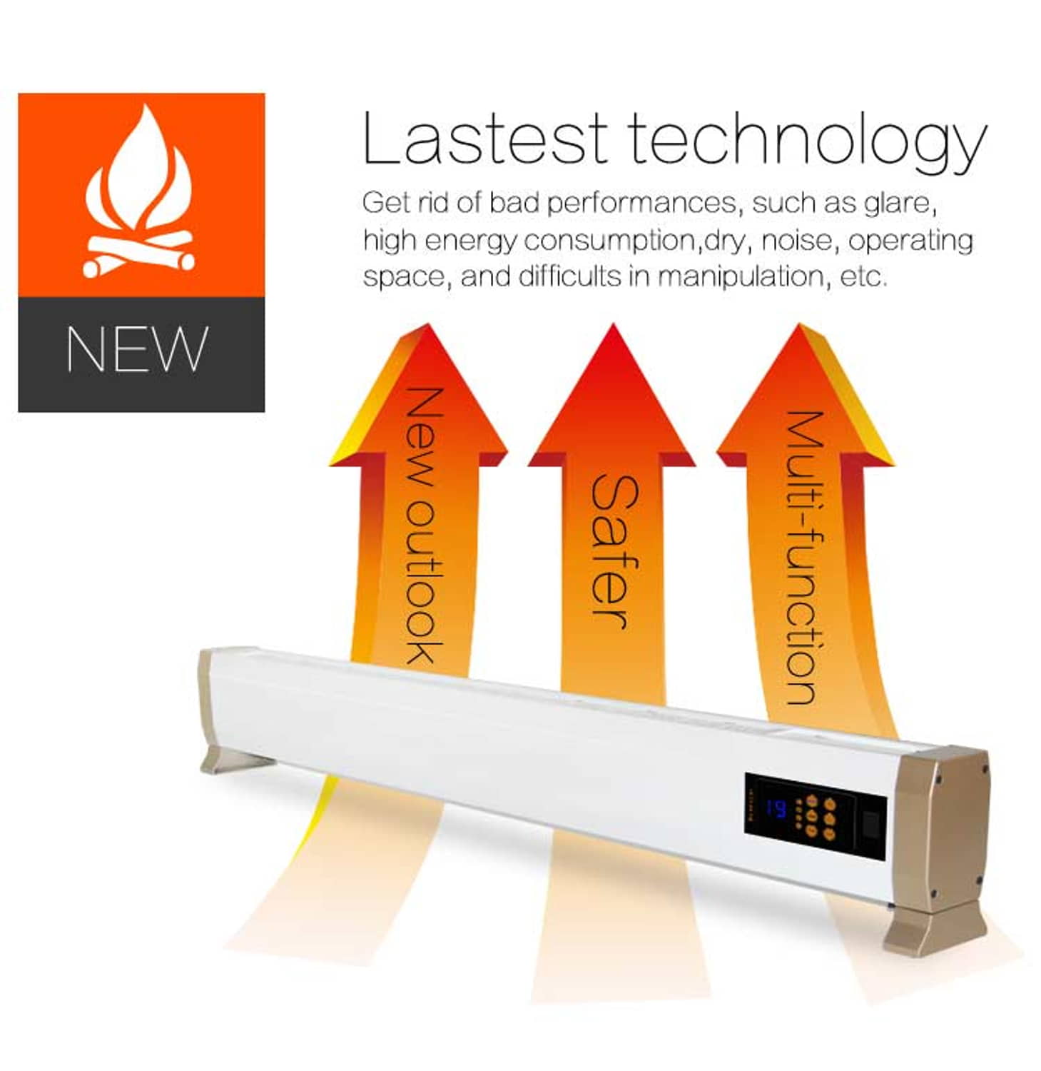 RiscaldatoredaPavimento2000-MPC-2 - SINED | Pool Showers | Garden Chaise Lounge | Electric Fireplaces | Infrared Heaters