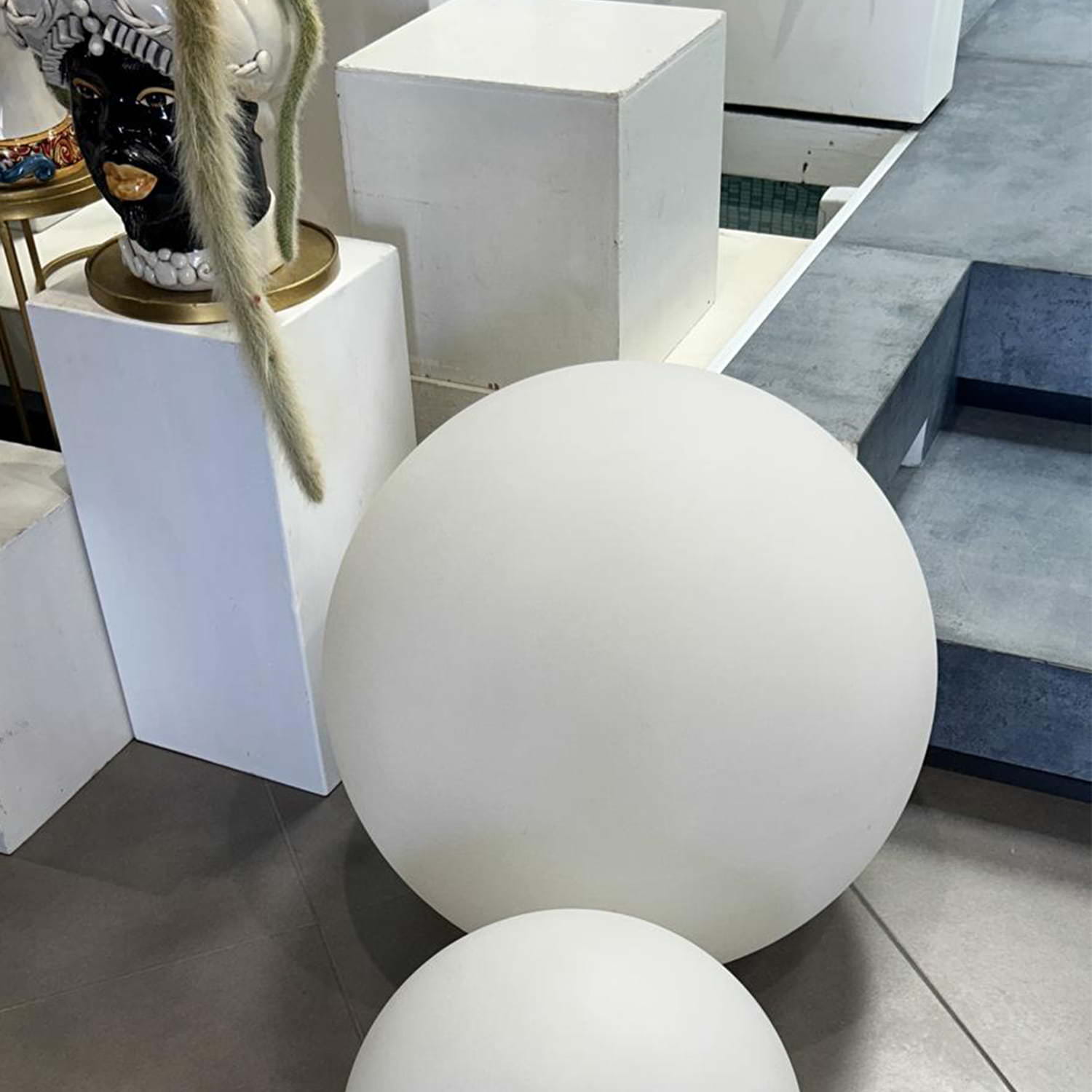 SFERA-LUCE-40-2 - SINED | Pool Showers | Garden Chaise Lounge | Electric Fireplaces | Infrared Heaters