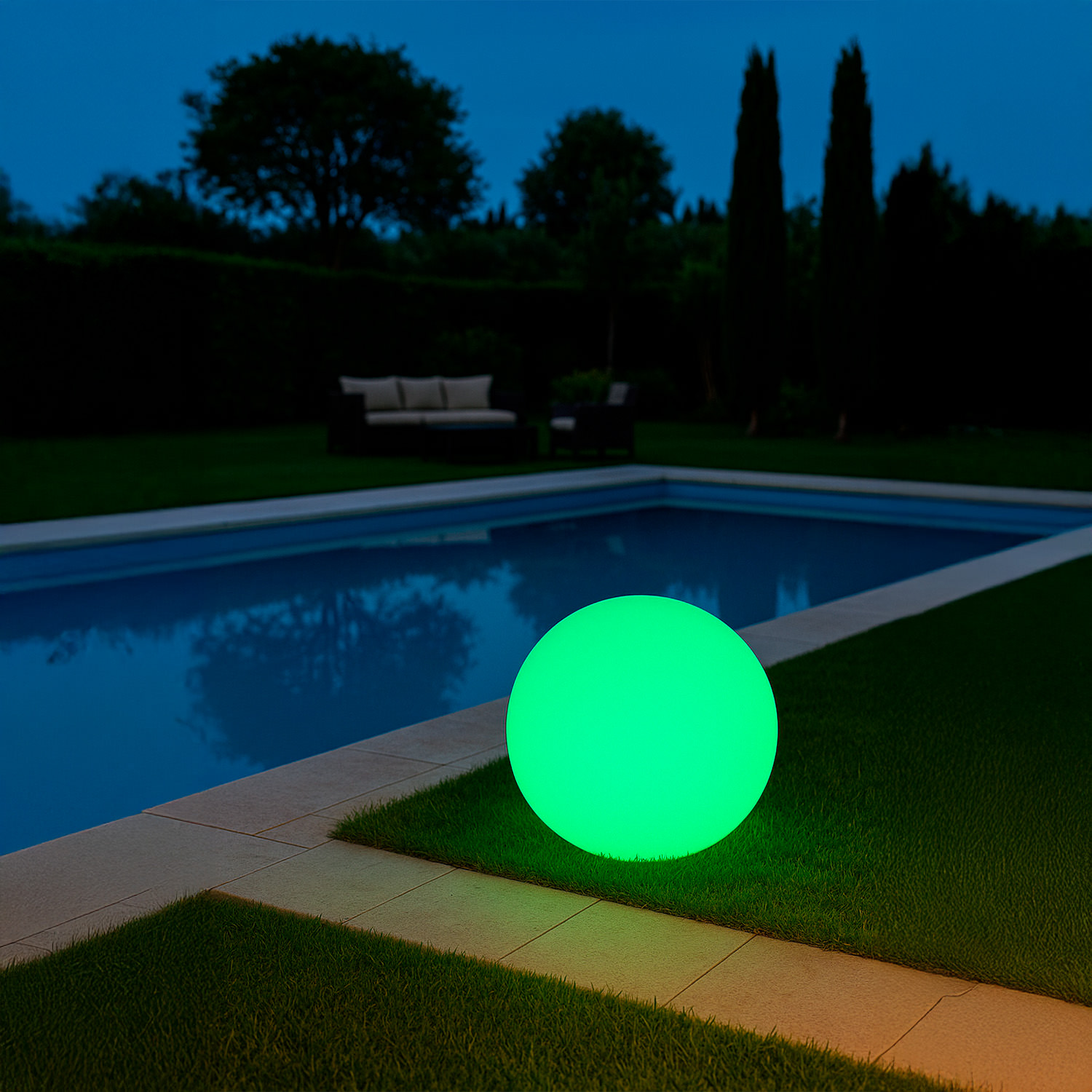 SFERA-LUCE-40-7 - SINED | Pool Showers | Garden Chaise Lounge | Electric Fireplaces | Infrared Heaters