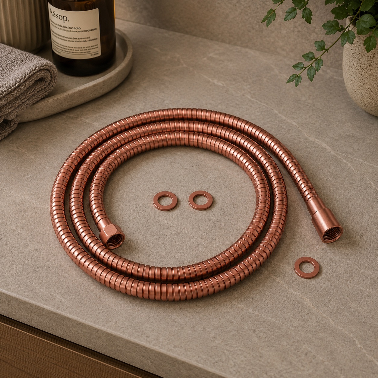 TUBO-FLESSIBILE-LEVANTE-ORO-ROSA